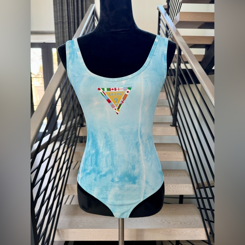 New Guess Women's Light Blue bodysuit size S